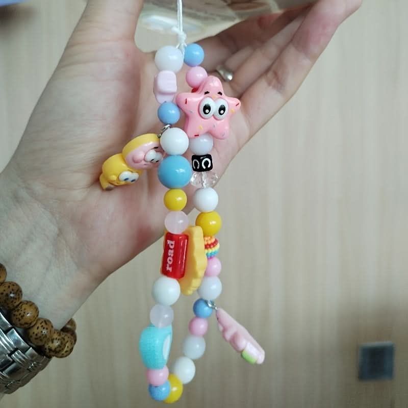 Starfish Beaded Phone Lanyard Wrist Strap