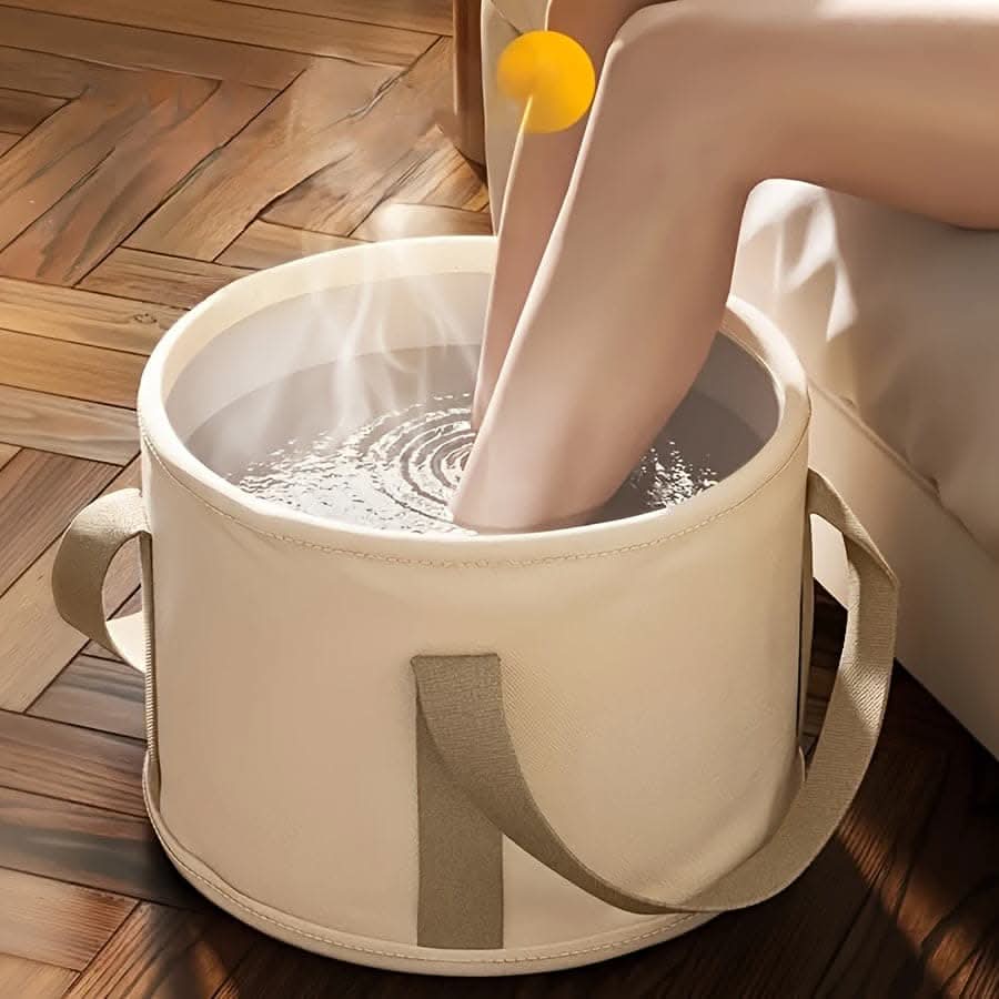 Comfort spa Portable Foot Soak Tub - Adjustable Temperature & Bubble Massage