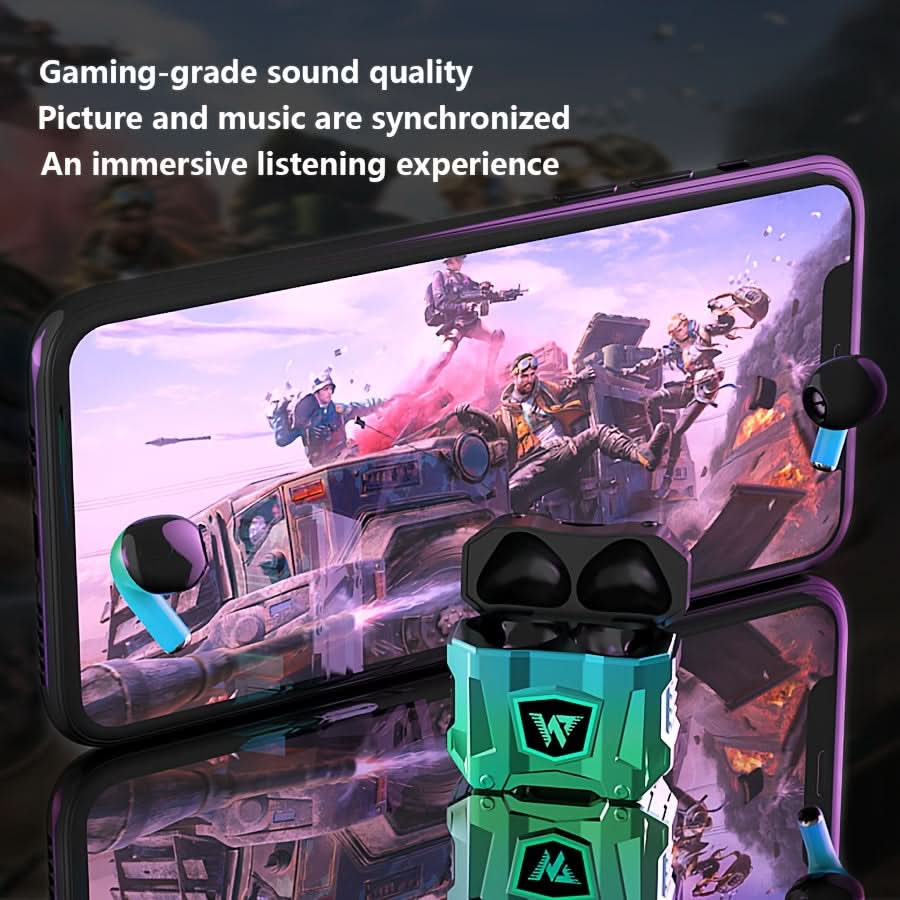 Wireless In-Ear Headphones - Sports & Gaming, Noise Cancelling
