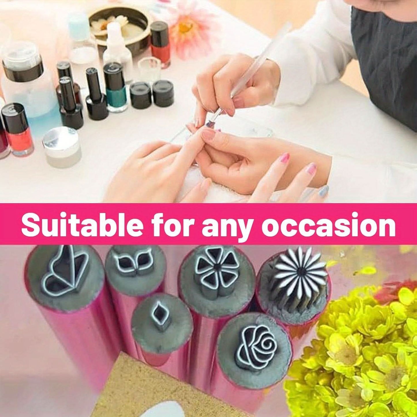 10pcs Nail Art Stamping Pen Set