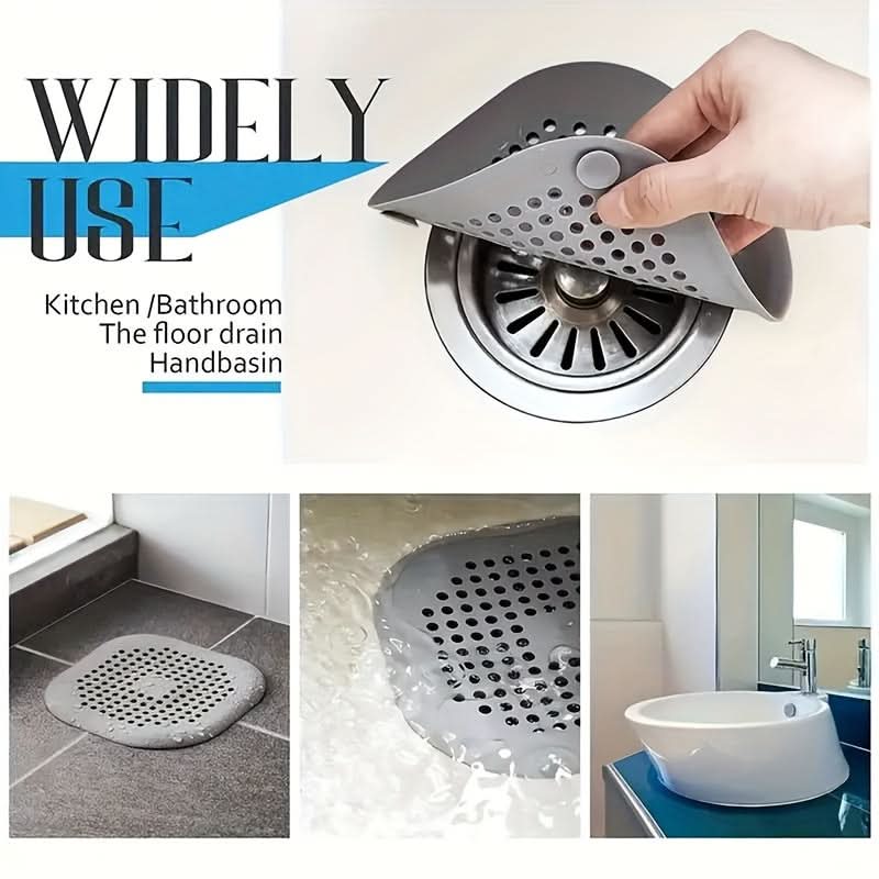 Universal Drain Filter Plug – Hair Catcher & Anti-Clog Technology for Sink