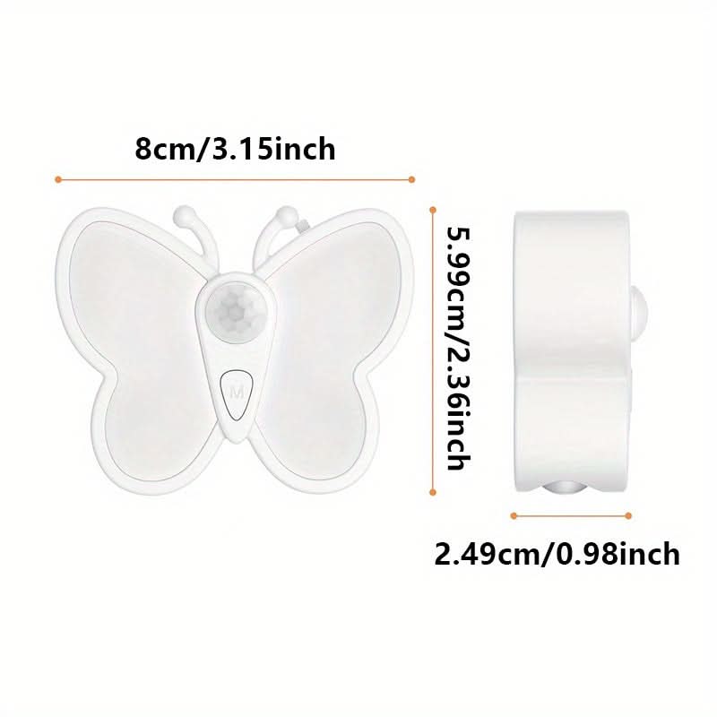 Smart Butterfly LED Night Light with Motion Sensor