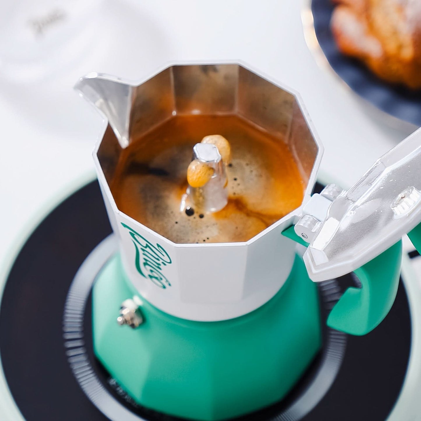 3-Cup Stovetop Espresso Maker – Aluminum Moka Pot Coffee Maker
