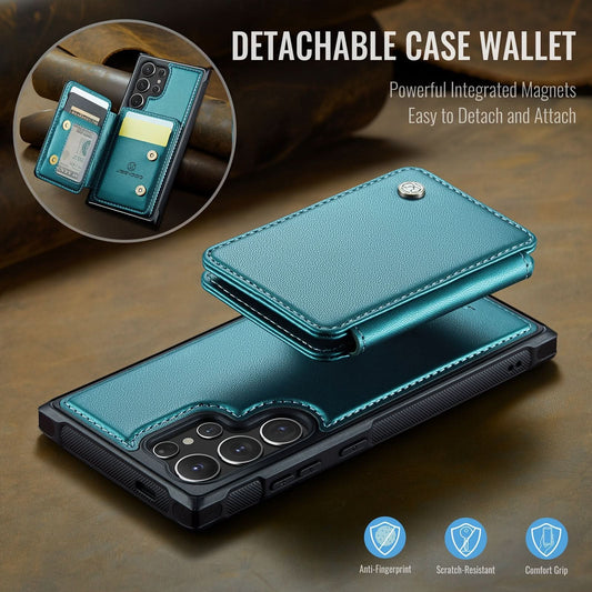2-in-1 Detachable Wallet Case for Galaxy