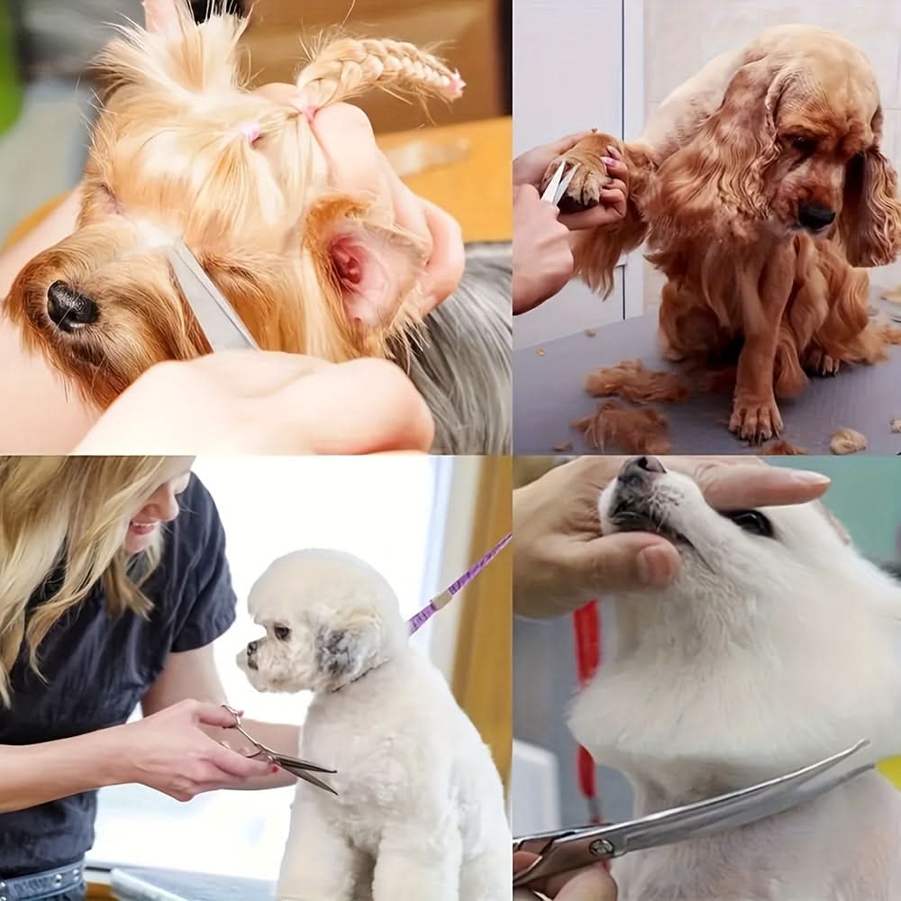 7-Piece Pet Grooming Scissors Set