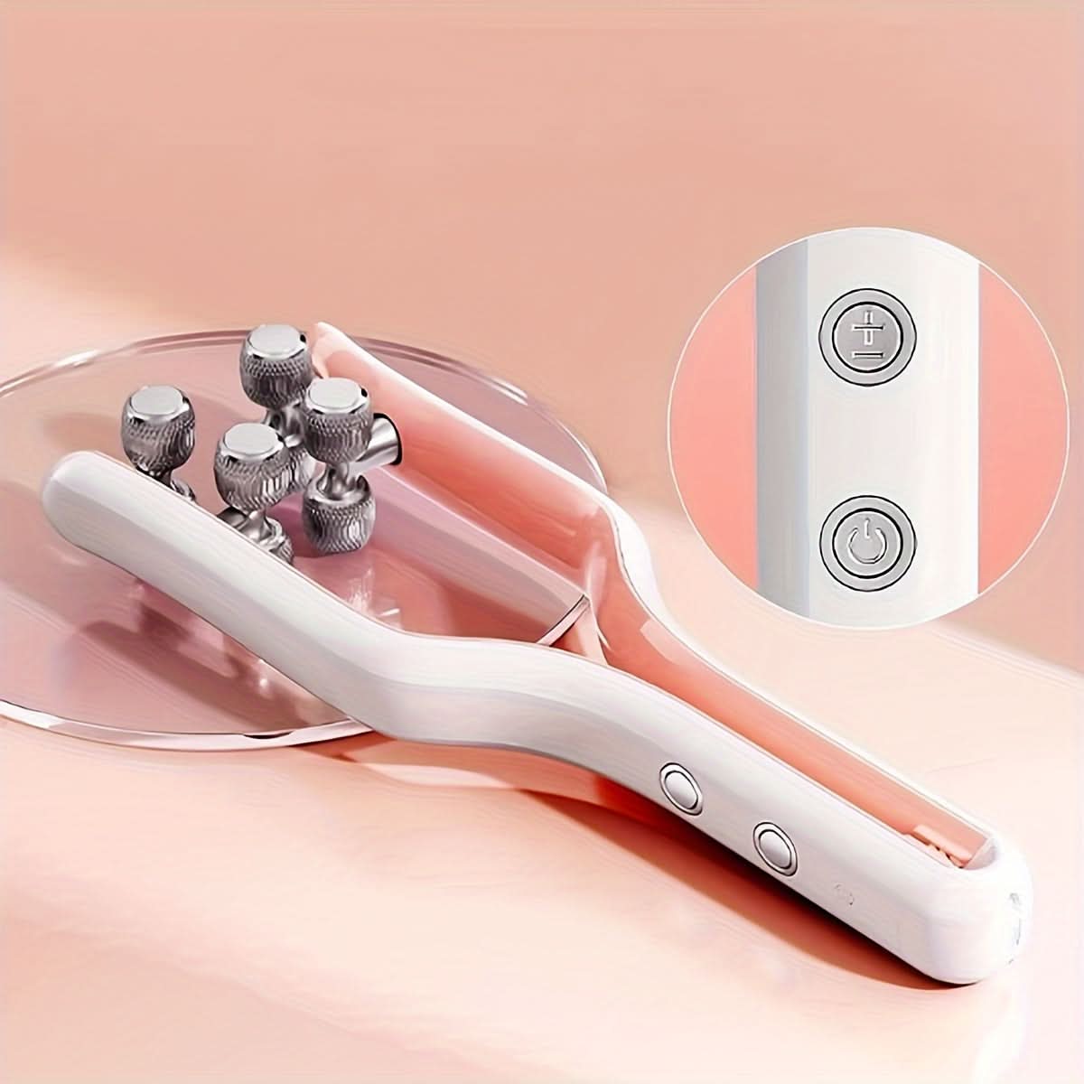 V-Face Slimming Roller Massage Device - EMS Face Massager for Women