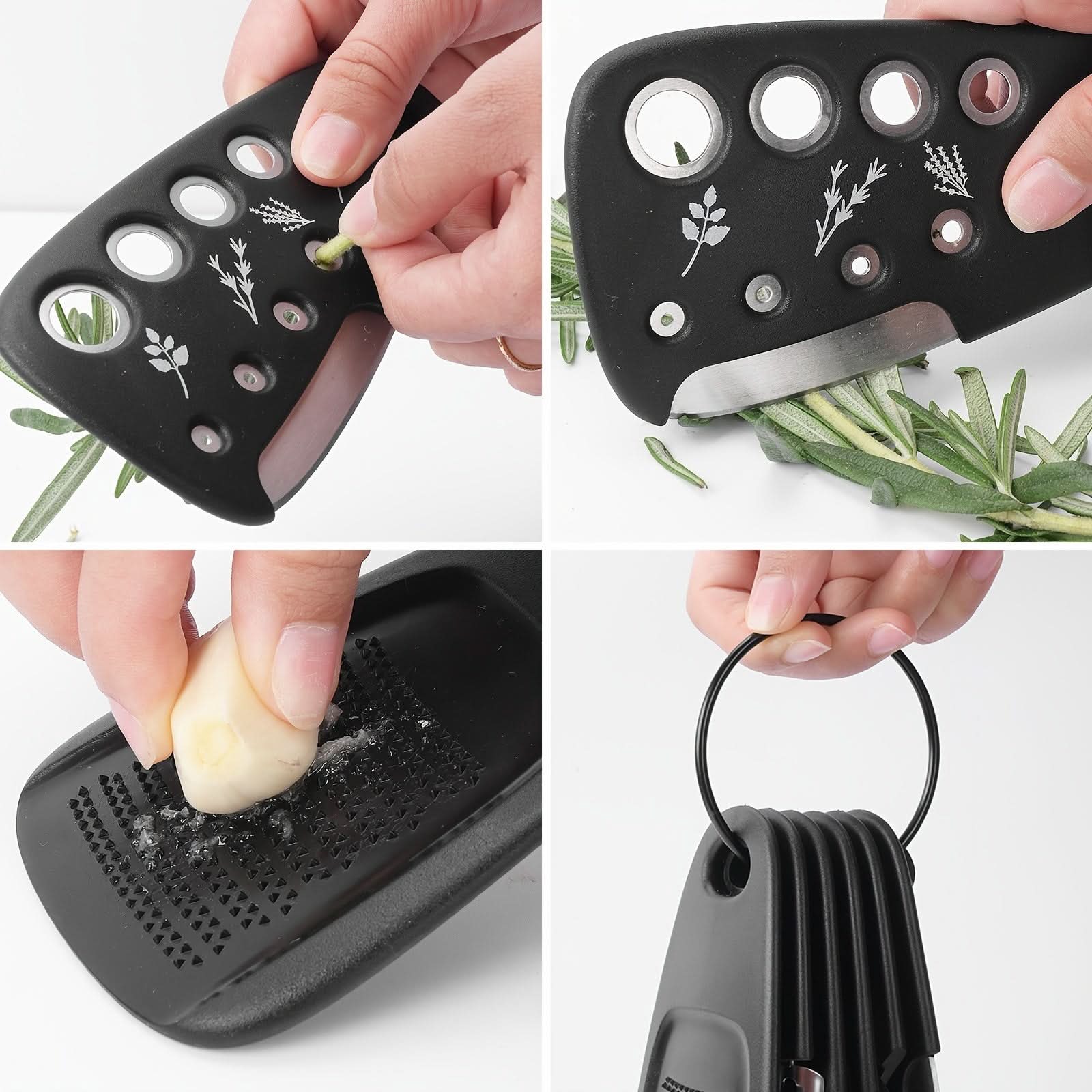 Pack of 6-Piece Stackable Kitchen Gadgets Set