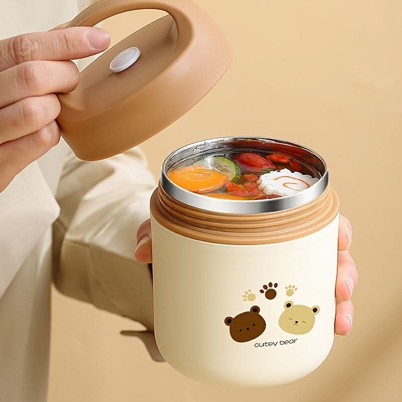 Bear Stainless Steel Insulated Lunch Box – Leak-Proof