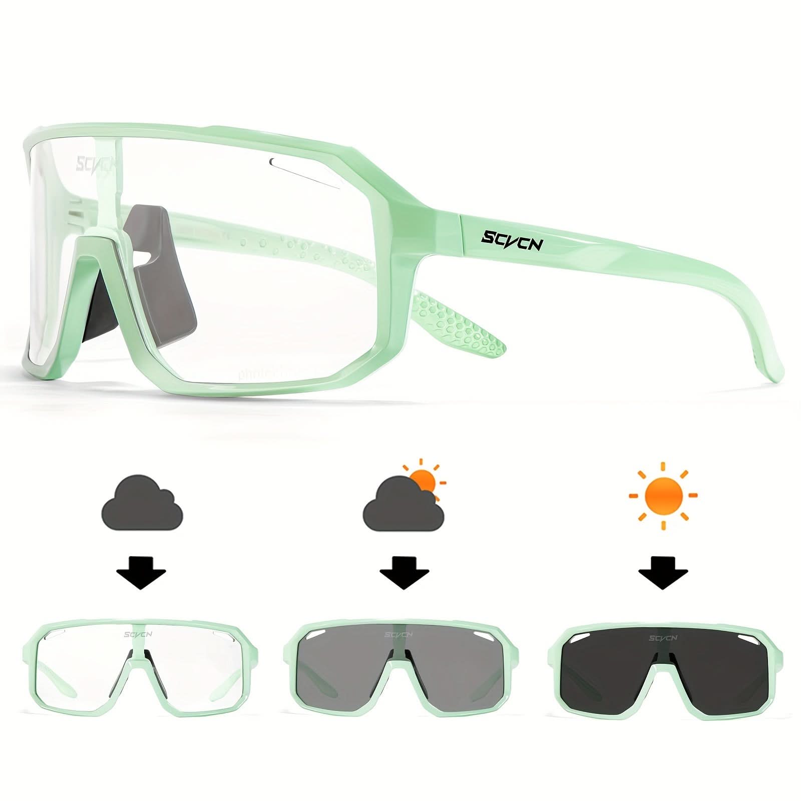 Classic Racing Cycling Glasses – Photochromic Outdoor Eyewear