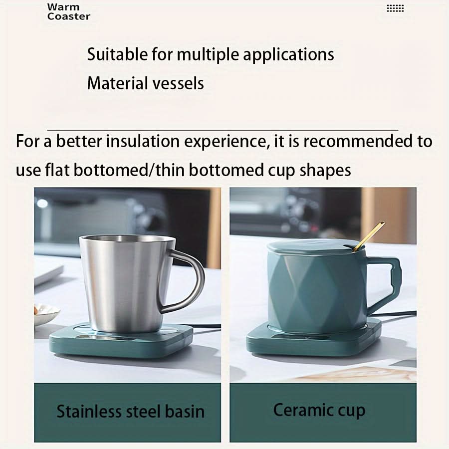 USB Drink Warmer Coffee Cup Heater for Home