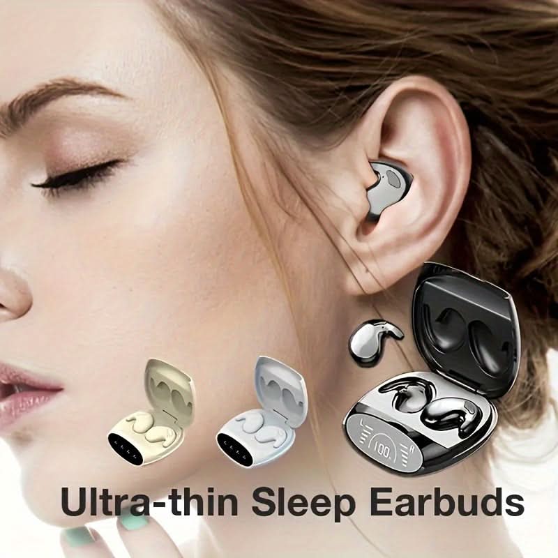 Smallest Ultrathin TWS Sleep Earbuds, Invisible Wireless Earphones