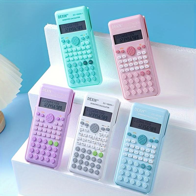 Colorful Scientific Calculator - Multifunctional LCD Display