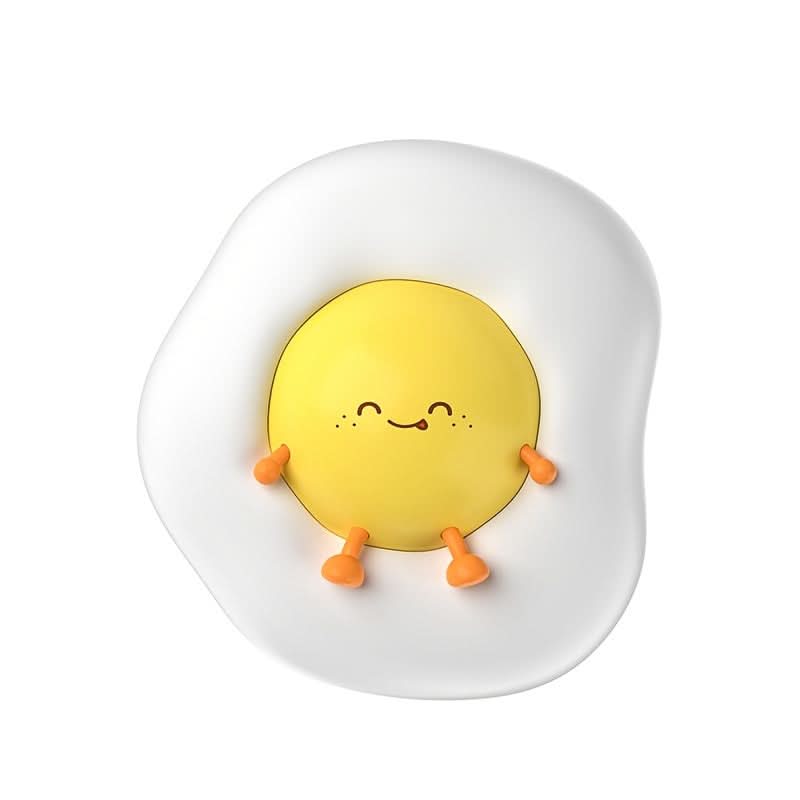 Cute Cartoon Egg Night Light – Dimmable LED Lamp with Timer & USB Charging