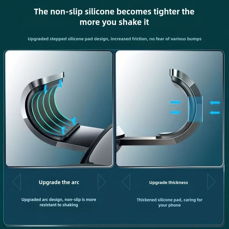Car Phone Holder- Durable ABS Metal & Plastic Combination