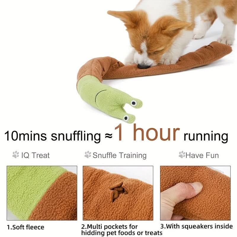 Snail Interactive Dog Feeder Puzzle Toy