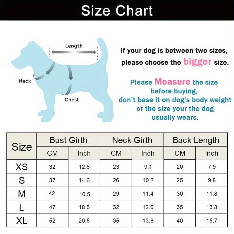 Cozy Small Dog Cold Weather Jacket for Breeds