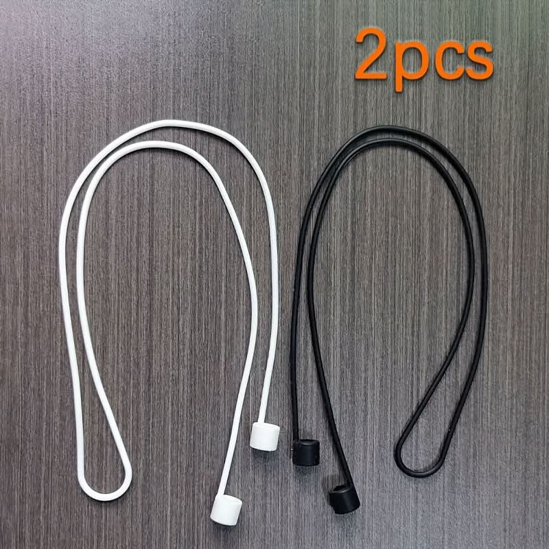 Soft Silicone Wireless Earphone Anti-Loss Straps (Pack of 2)