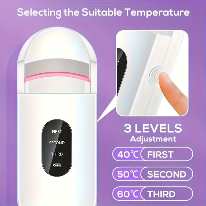 USB Rechargeable Portable Electric Eyelash Curler