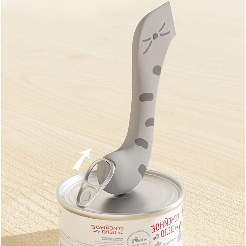 2pcs Silicone Pet Food Spoon & Opener