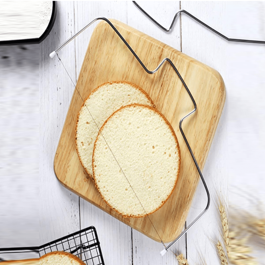 Adjustable Cake Leveler - Precision Layer Slicer with Wire Cutter
