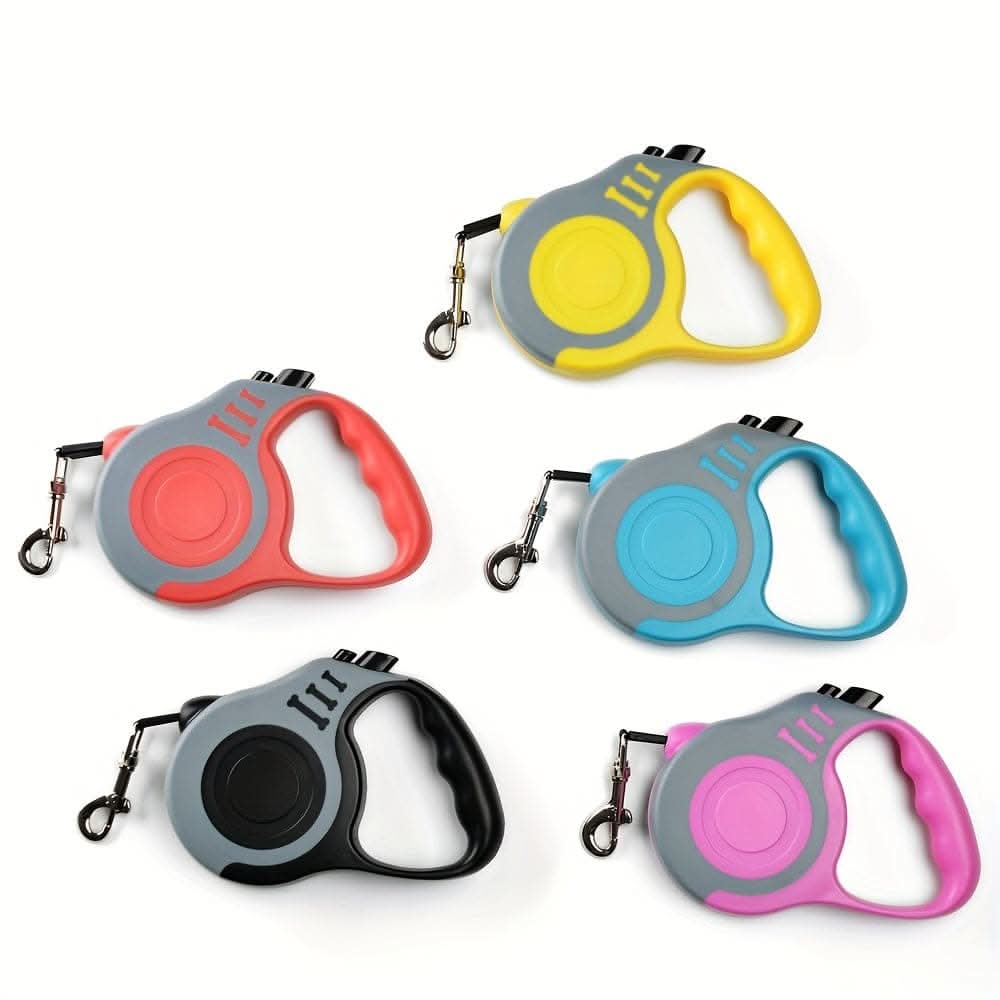 Heavy-Duty Retractable Dog Leash with Handle