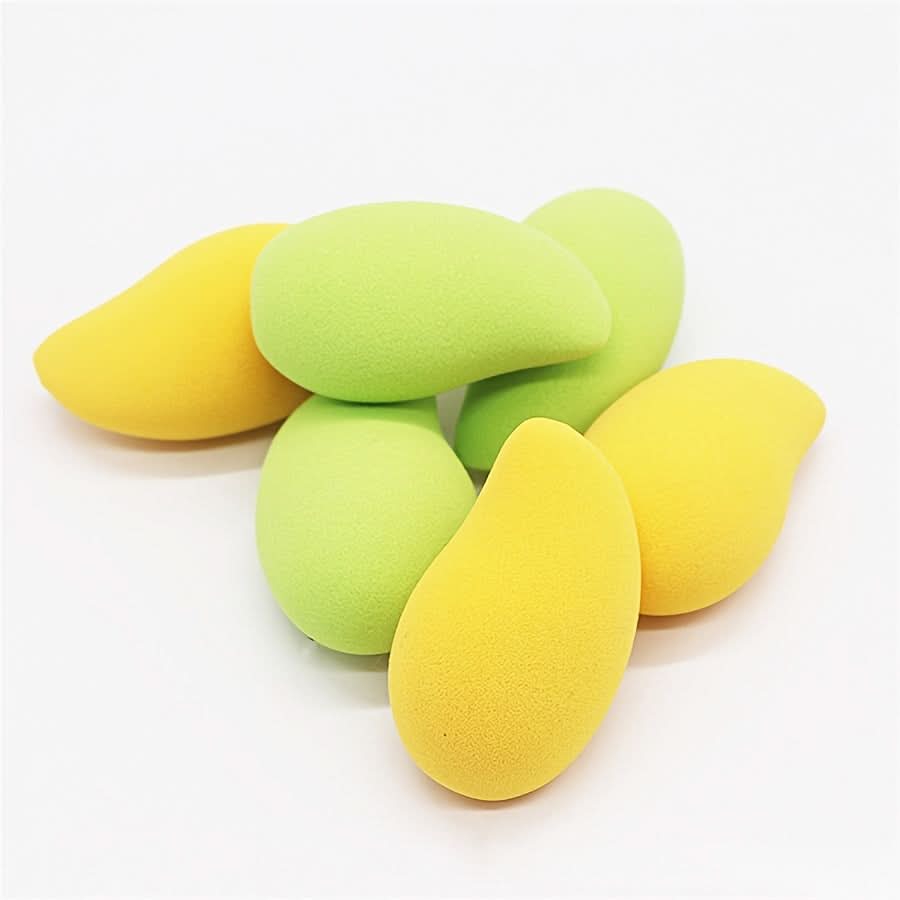 Mango-Shaped Makeup Sponge