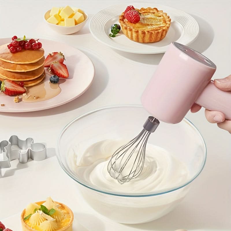 Wireless USB Rechargeable Handheld Egg Beater
