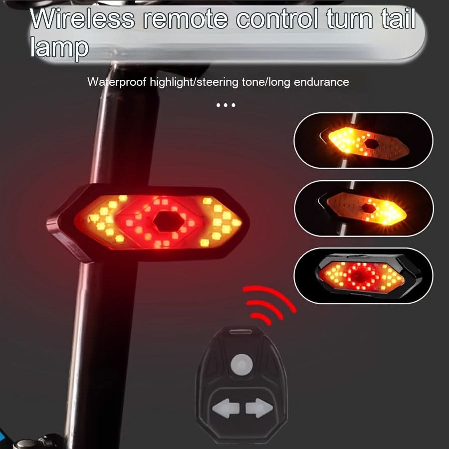 USB Rechargeable LED Bicycle Turn Signal Light