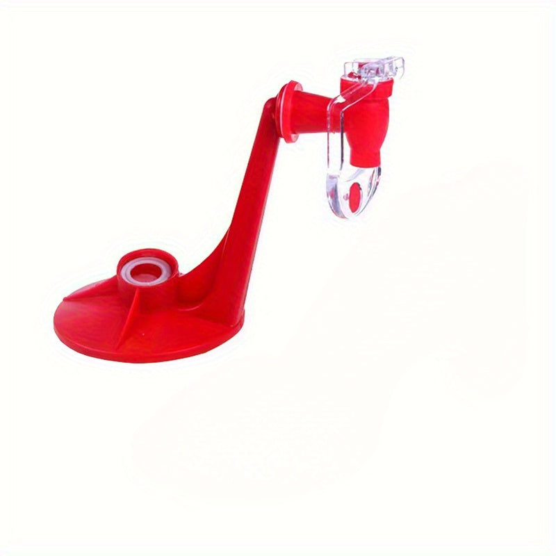 Hand-Press Soda Dispenser – Rotatable Plastic Beverage Tap for Cola & Sparkling Water