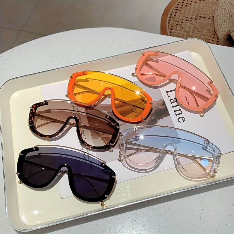 Oversized UV400 Shield Sunglasses for Women