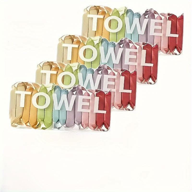 Ultra-Absorbent Compressed Towels – Soft, Lint-Free for All Uses