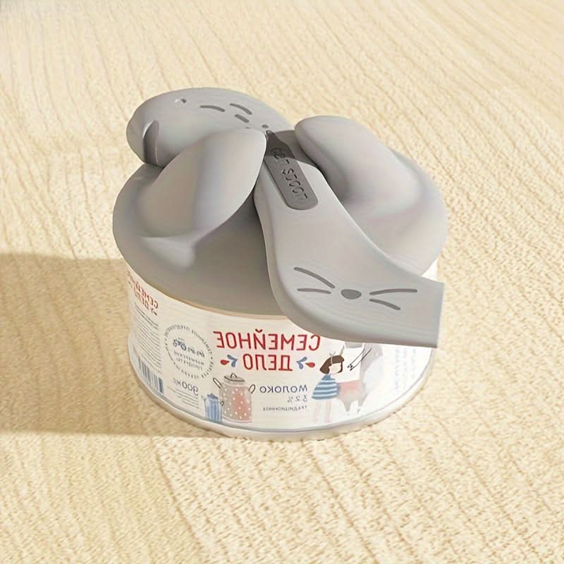 2pcs Silicone Pet Food Spoon & Opener