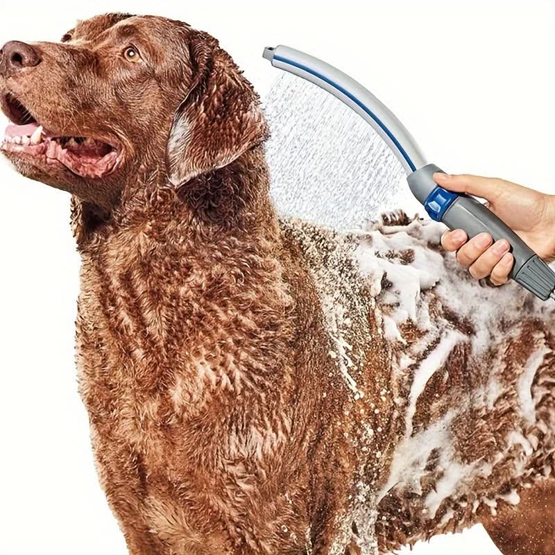 Adjustable Dog Bathing Sprayer with Comb