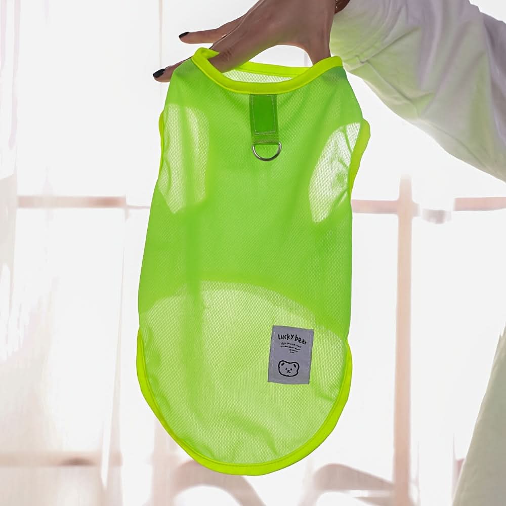 Breathable Mesh Pet Vest with Leash Hook