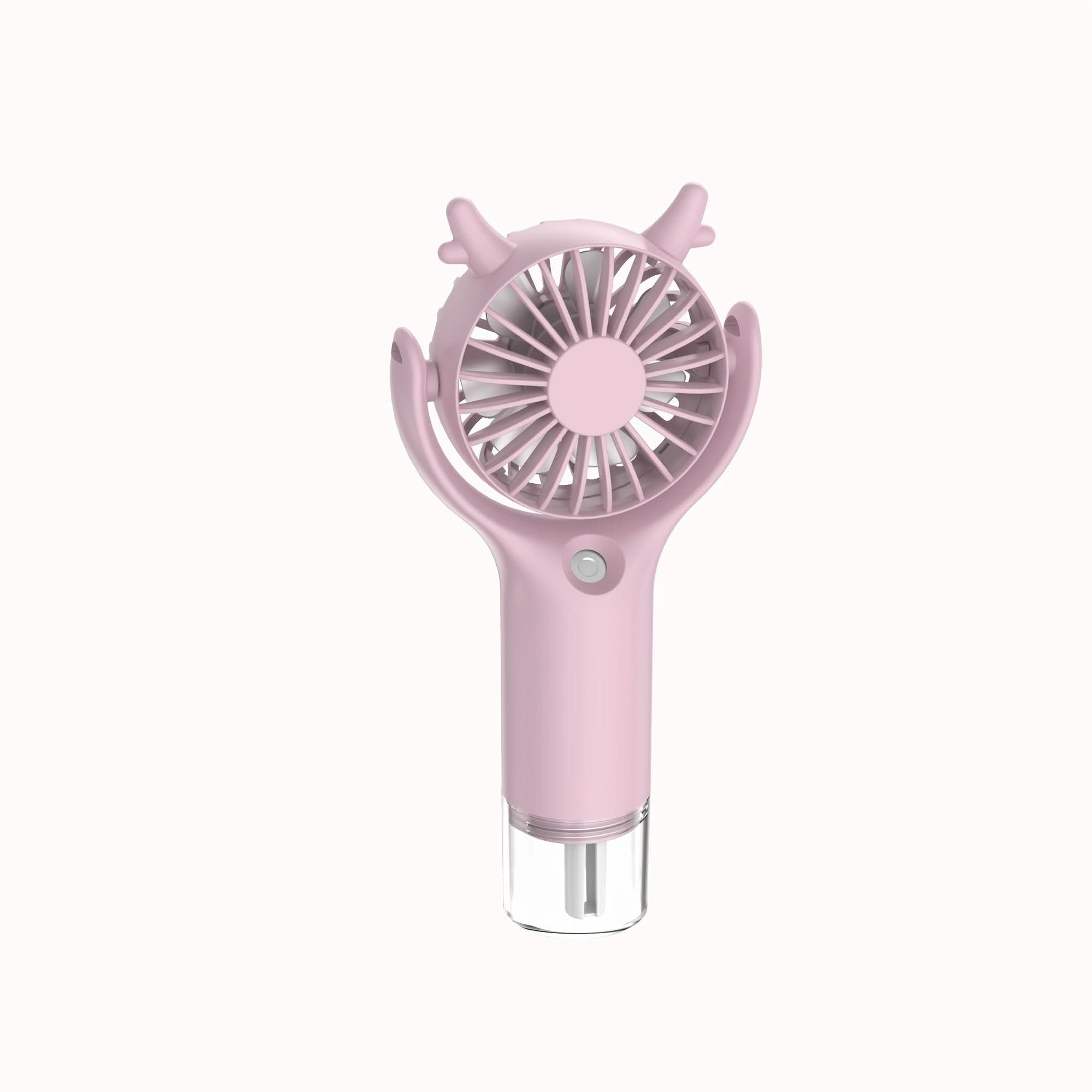 USB Rechargeable Spray Fan – Portable Handheld Misting Fan with Strap