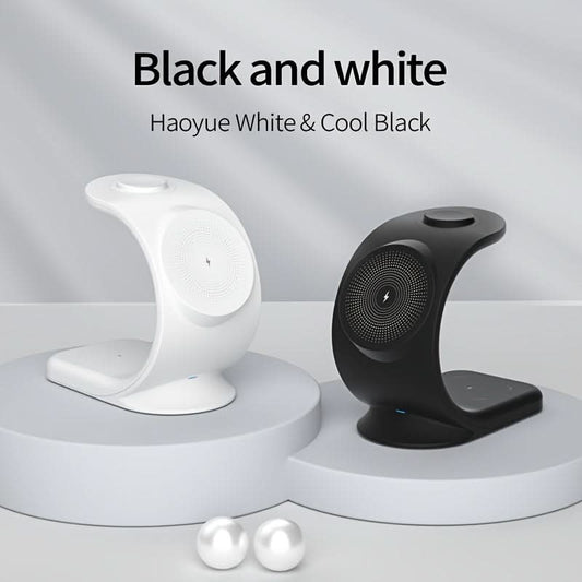 3-in-1 Wireless Charging Station for iPhone, Apple Watch, and Air Pods