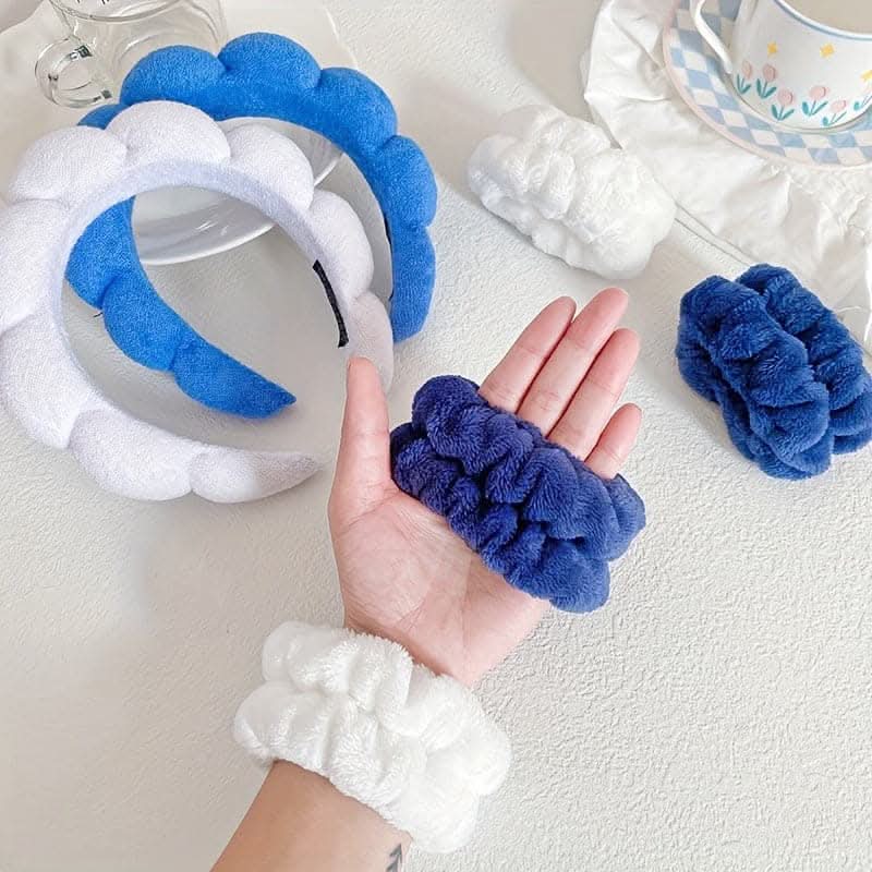 3 pcs. Soft Twist Hair Bands – Ultra-Soft Spa Quality