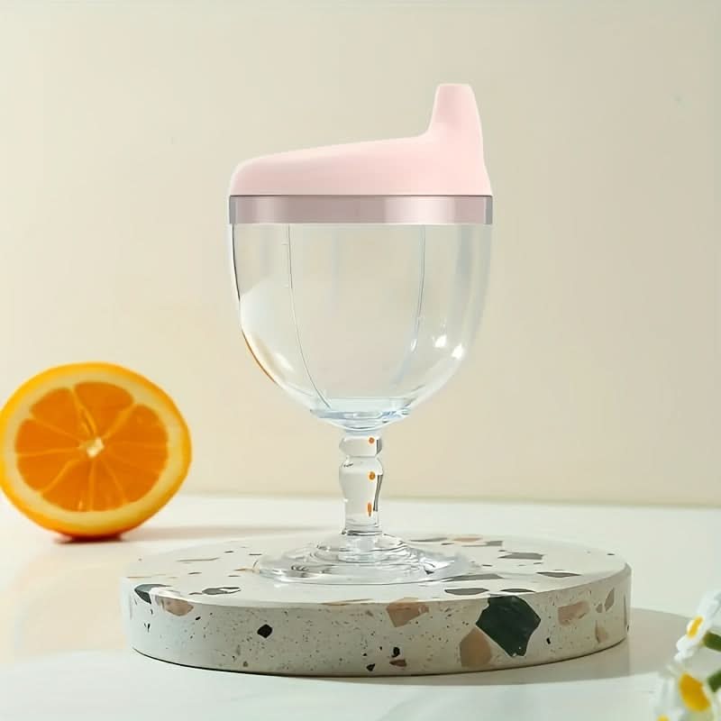 Break-Resistant Sippy Cups with Lid Leak-Proof & Reusable Plastic Drinkware