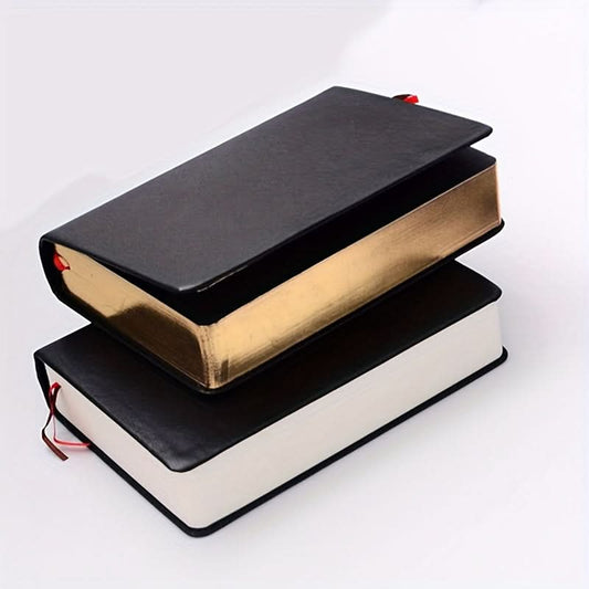 Vintage A6 Journal with Golden Trim – Extra Thick Pages