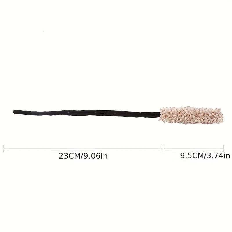 Stylish Crystal Rhinestone Donut Bun Maker - Elegant Hair Accessory