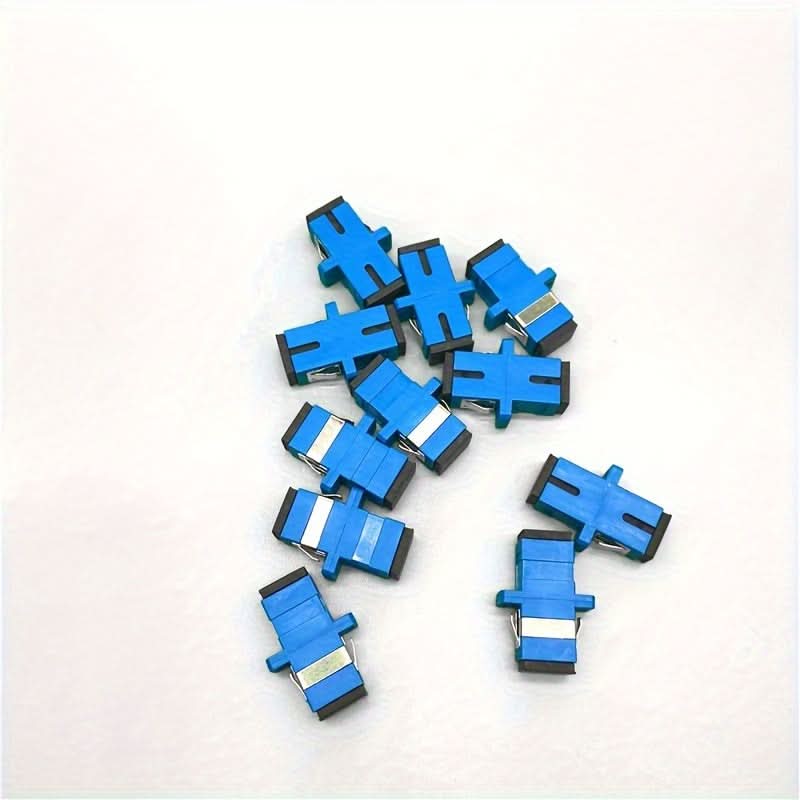 50pcs SC UPC Fiber Adapter, Flange Fiber Coupler