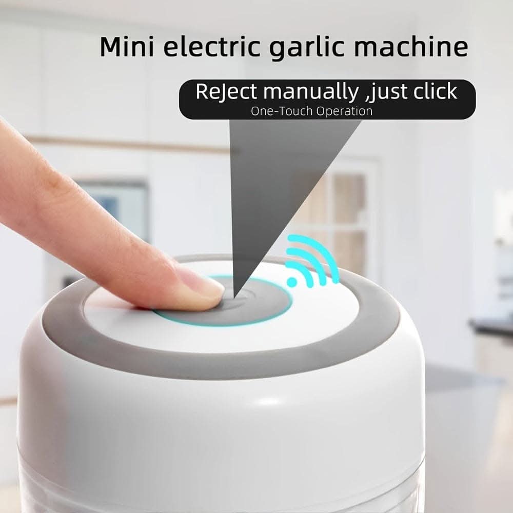 USB Rechargeable Electric Garlic Mixer - Multi-Scene Kitchen Shredder
