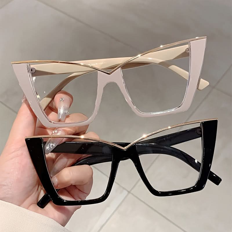 Fashion Cat Eye Glasses for Women – Chic Non-Prescription Eyewear