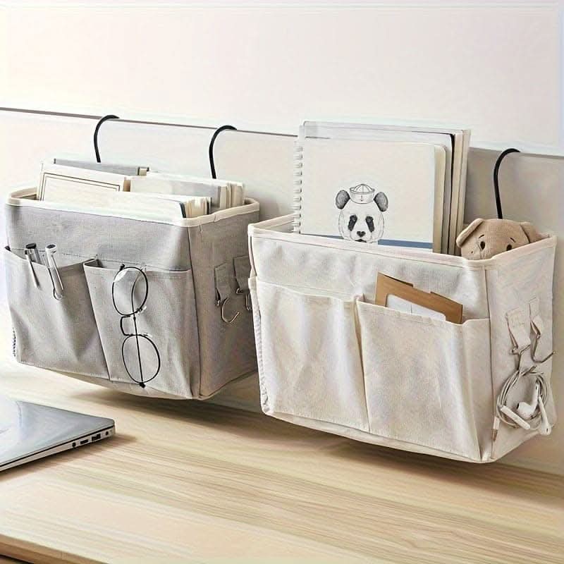 Stylish Cotton Linen Storage Organizer Bag