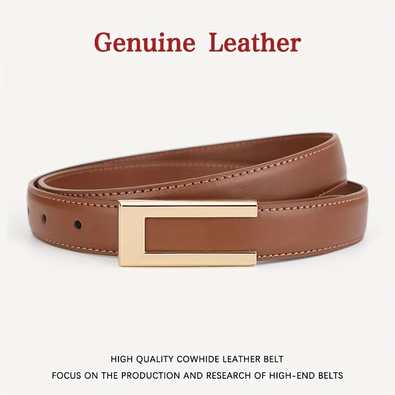 Vintage Leather Belt for Men & Women