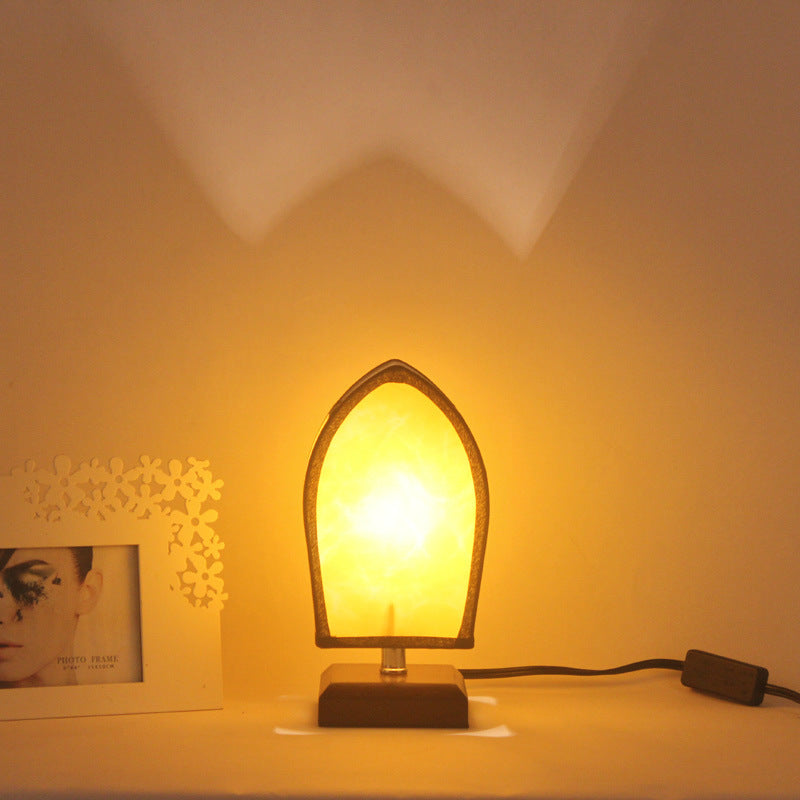 Modern Chinese Style Bamboo Table Lamp – Decorative Night Light for Bedroom & Study