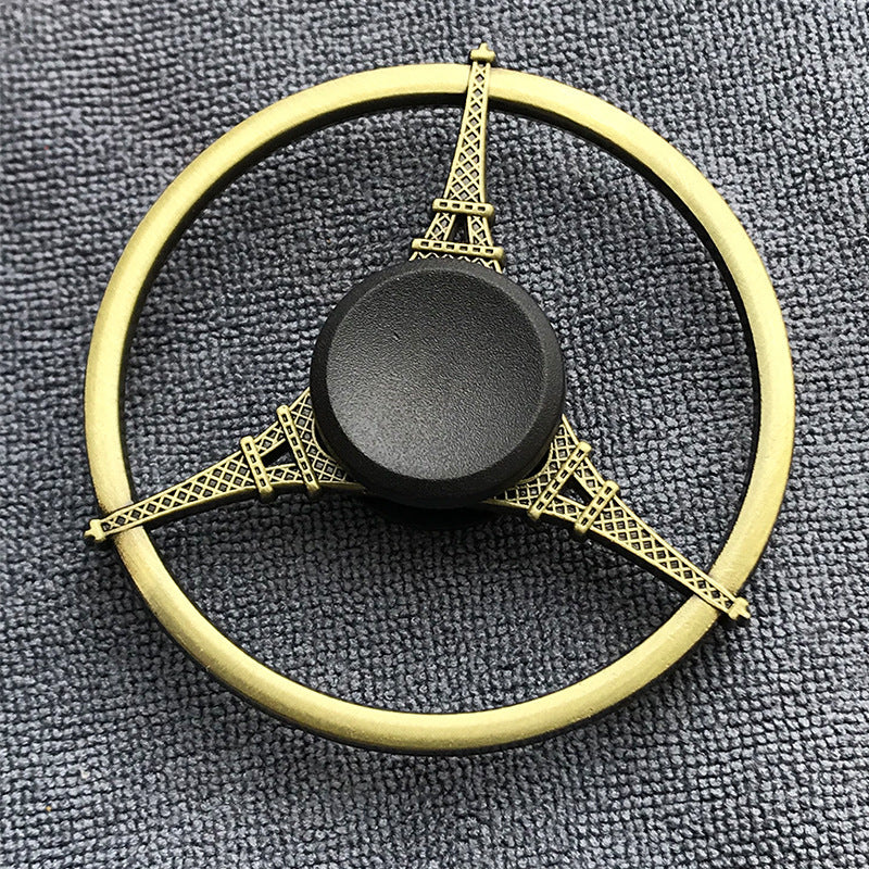 Bronze Alloy Fidget Spinner for Adults – Stress Relief Finger Gyroscope Toy