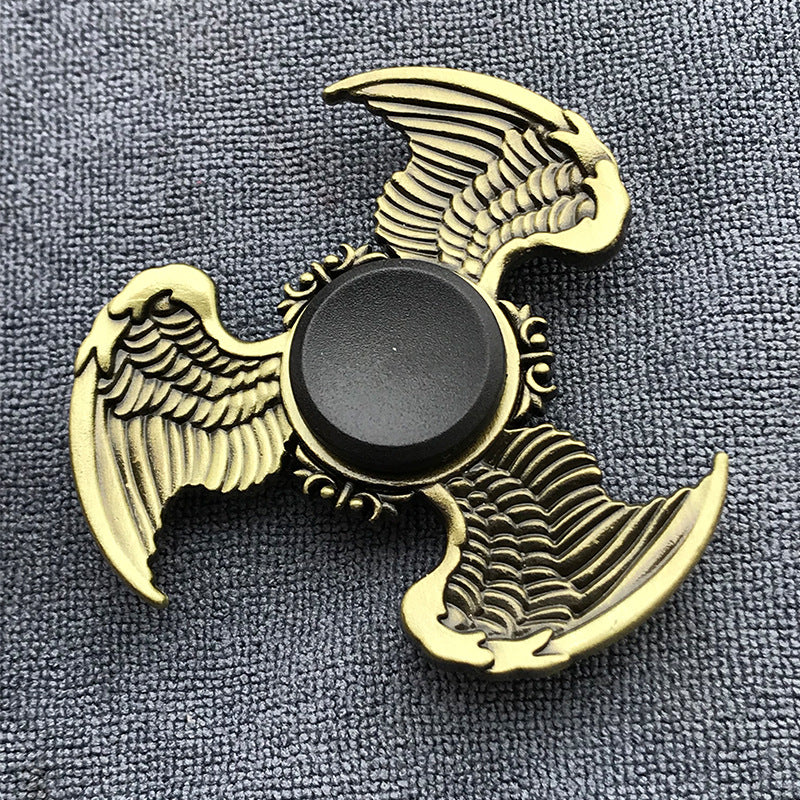 Bronze Alloy Fidget Spinner for Adults – Stress Relief Finger Gyroscope Toy