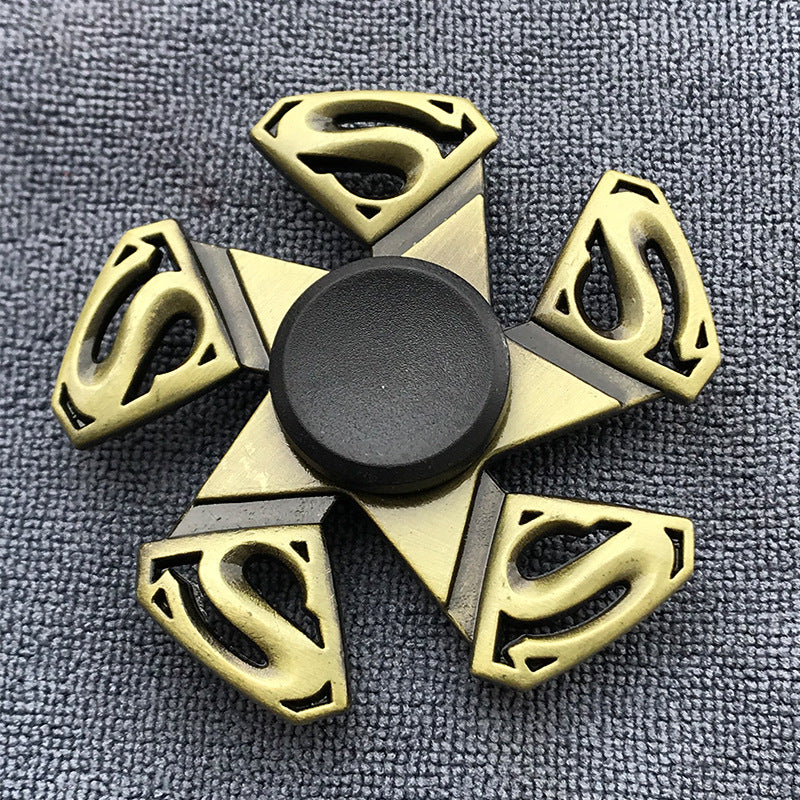 Bronze Alloy Fidget Spinner for Adults – Stress Relief Finger Gyroscope Toy