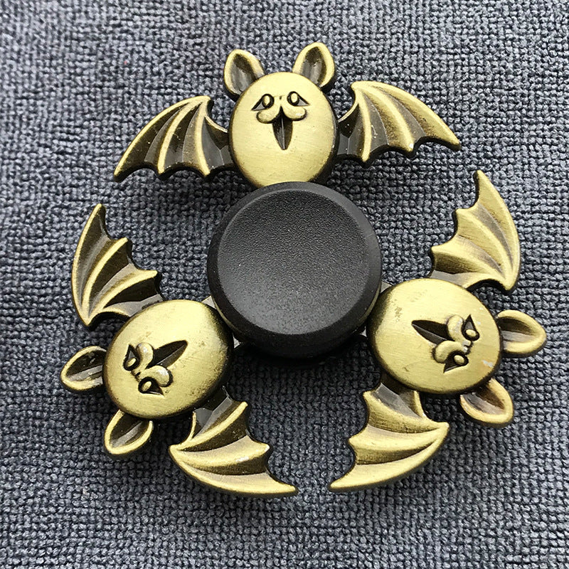 Bronze Alloy Fidget Spinner for Adults – Stress Relief Finger Gyroscope Toy